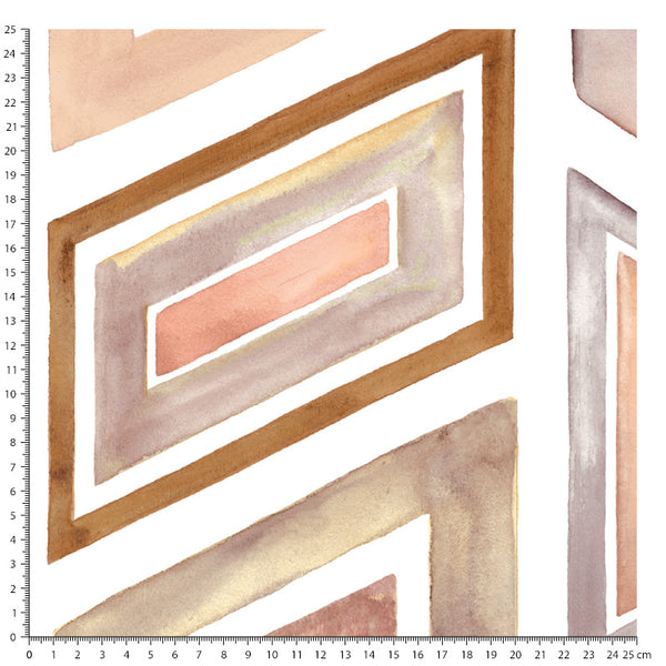 Papier peint géométrique – Kente