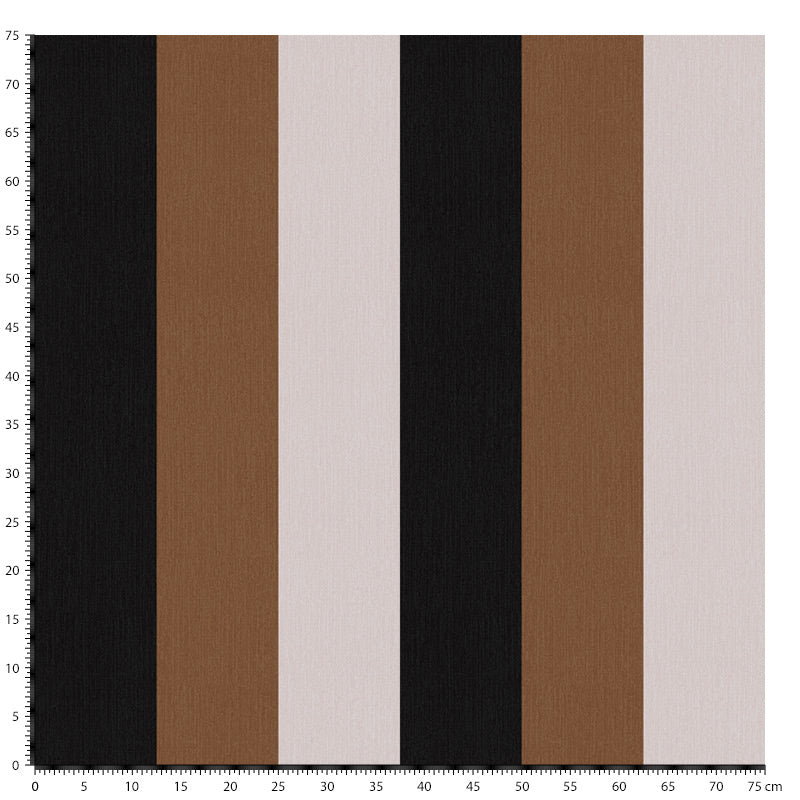 Papier peint chic – Rayure large texturée Joséphine