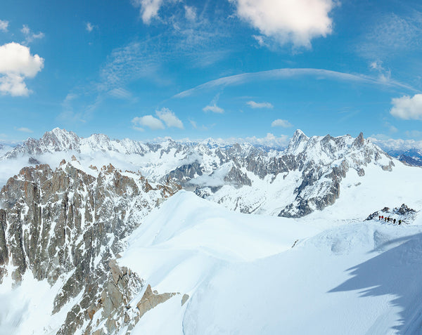 Papier peint panoramique montagne L'Ascension