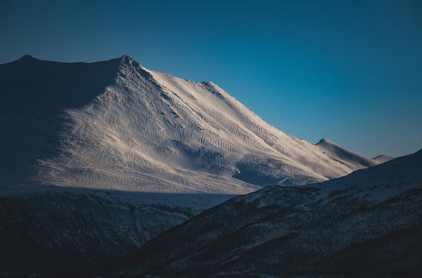 Papier peint panoramique Montagne d'hiver